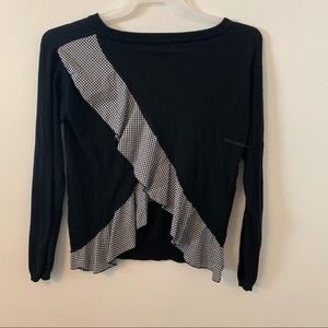 Stitches and Stripes Pullover Sweater Size S